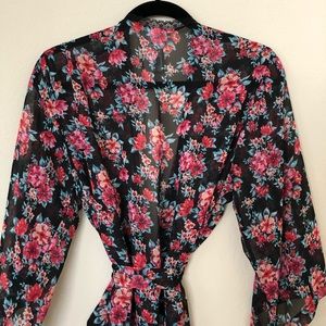 Super soft Delicate Robe / See Through Sexy